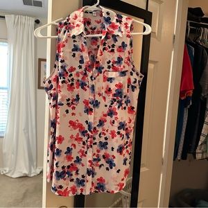 Sleeveless blouse from Express